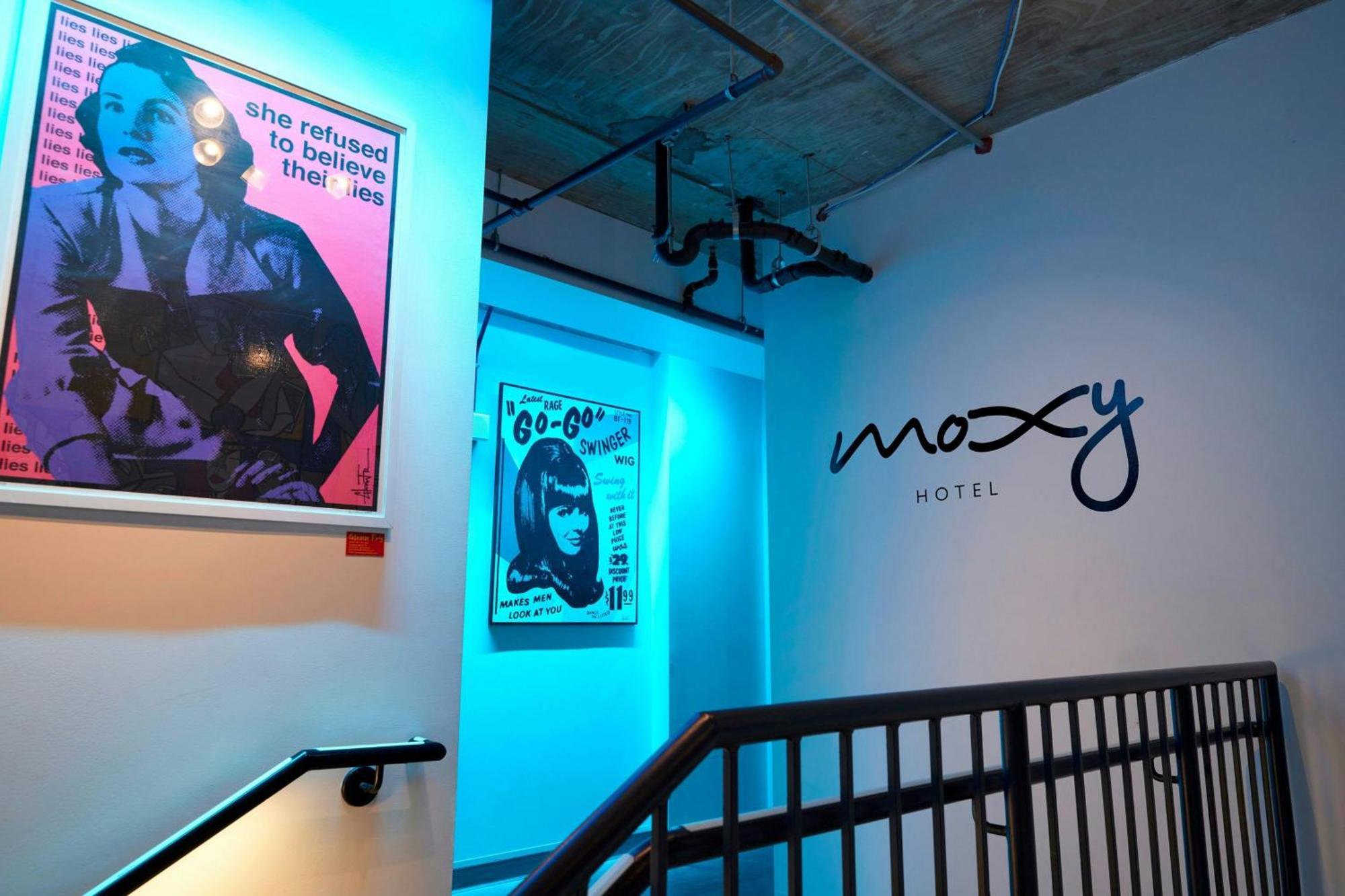 Moxy Washington, Dc Downtown Hotell Exteriör bild