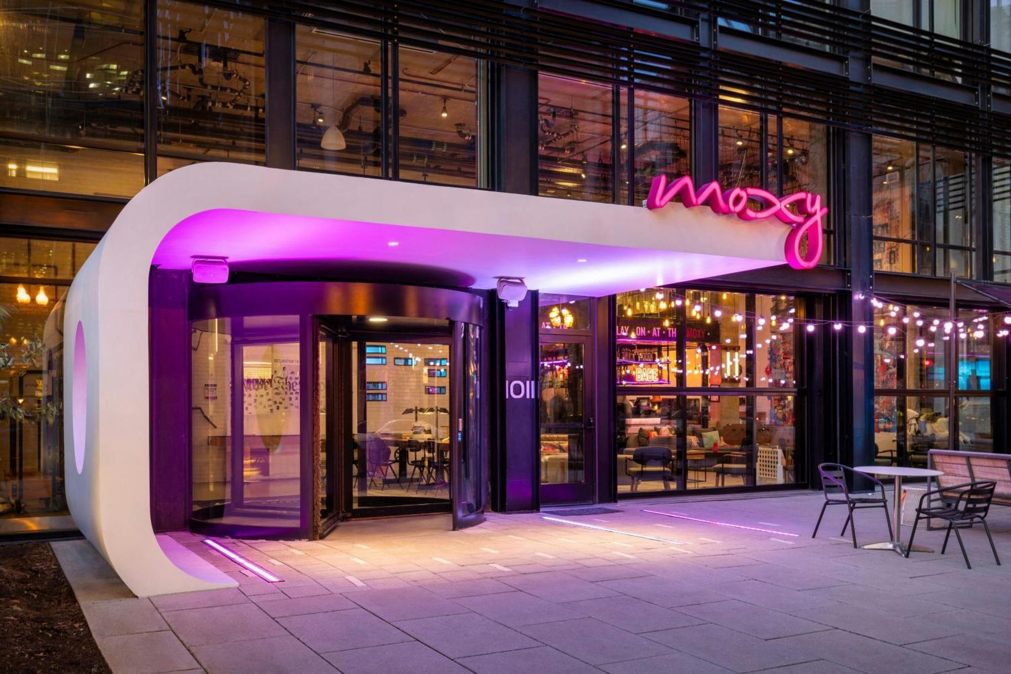 Moxy Washington, Dc Downtown Hotell Exteriör bild