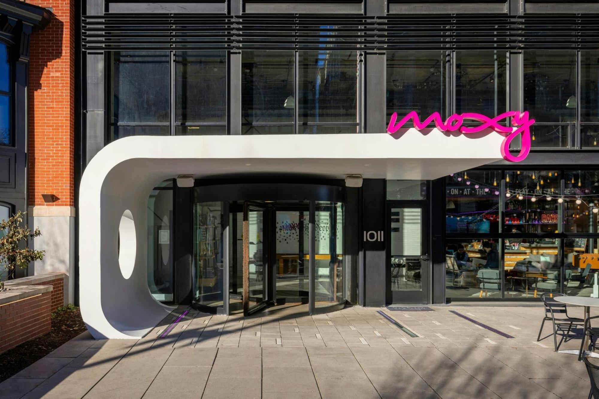Moxy Washington, Dc Downtown Hotell Exteriör bild